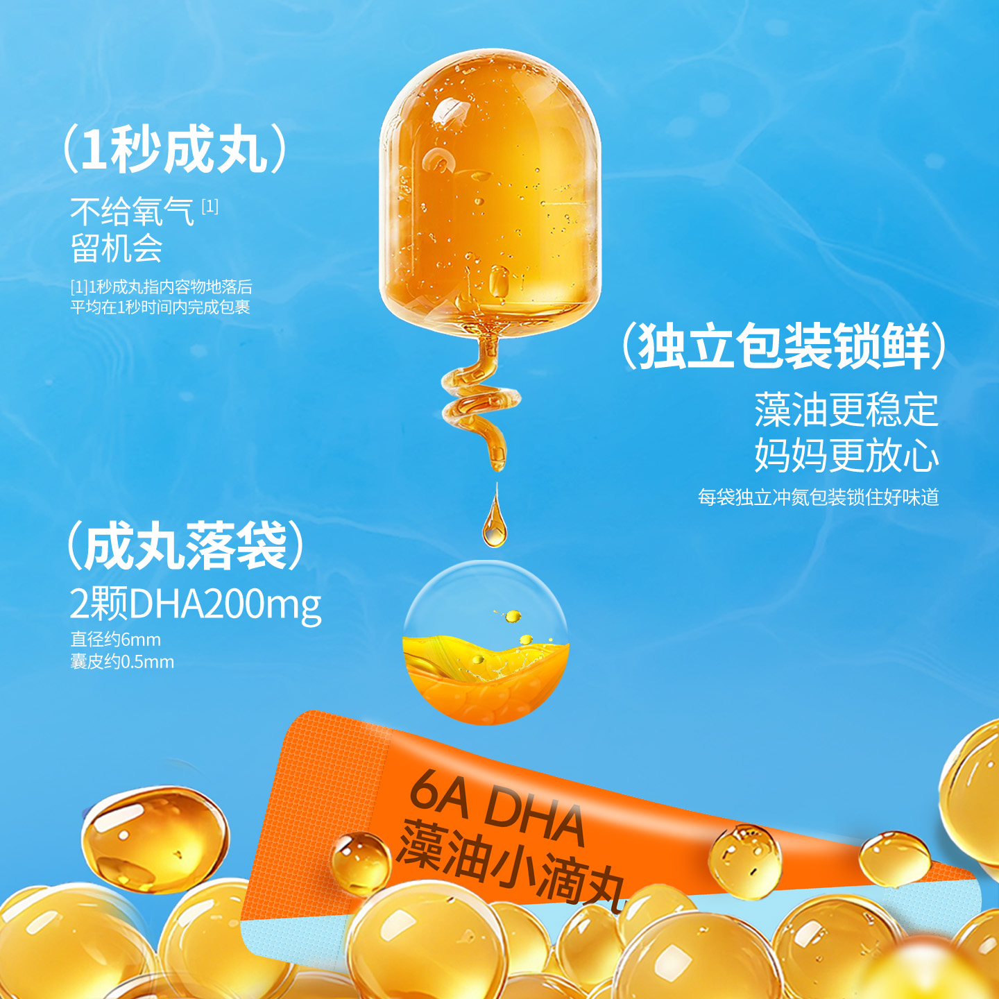 Dr. Duo Double Power 80% DHA Algae Oil Children's Double A