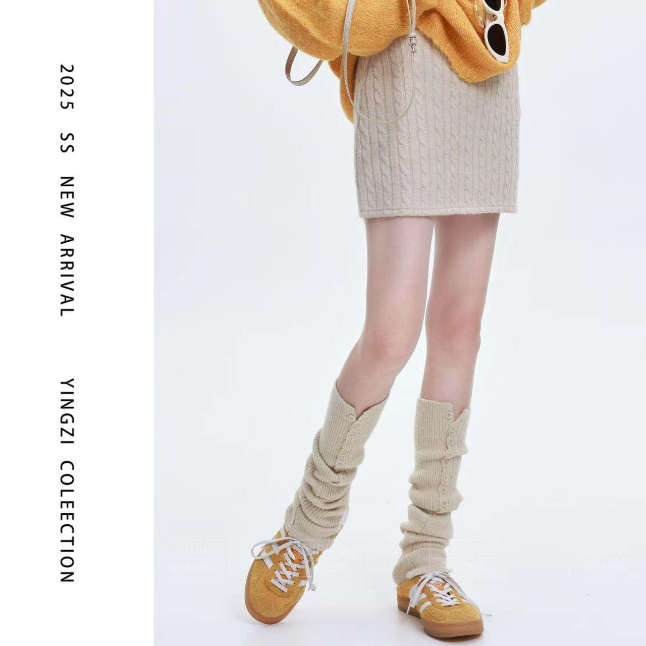 法式文艺复古设计感麻花针织短裙女秋冬季高腰显瘦a字包臀半身裙,淘宝优惠券,粉丝福利购,淘宝优惠卷