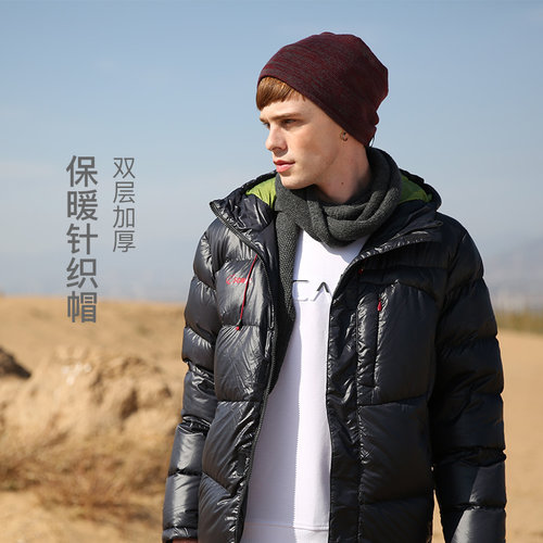 SCALER思凯乐户外针织帽秋冬男女护耳防风运动防寒骑行保暖抓绒帽 - 图1