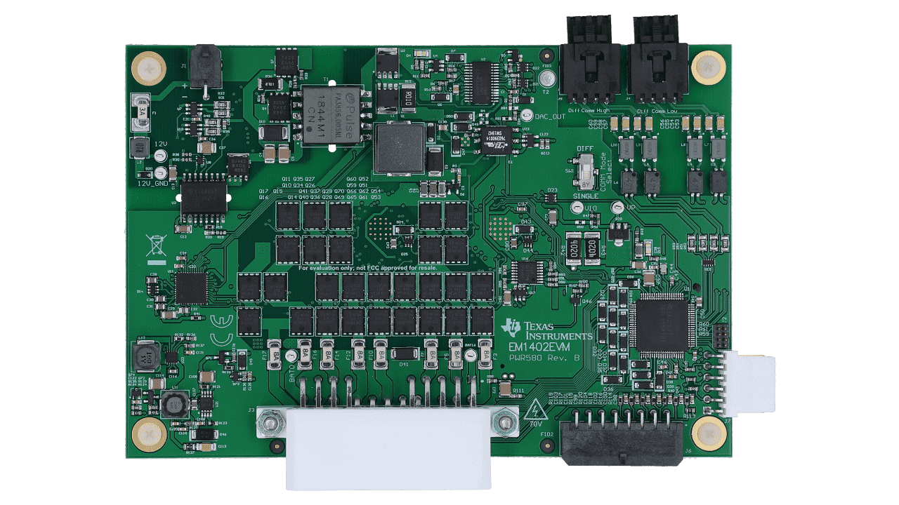 EM1402EVM bq76PL455A-Q1 高电流 16 通道主动电芯平衡评估模块 - 图2