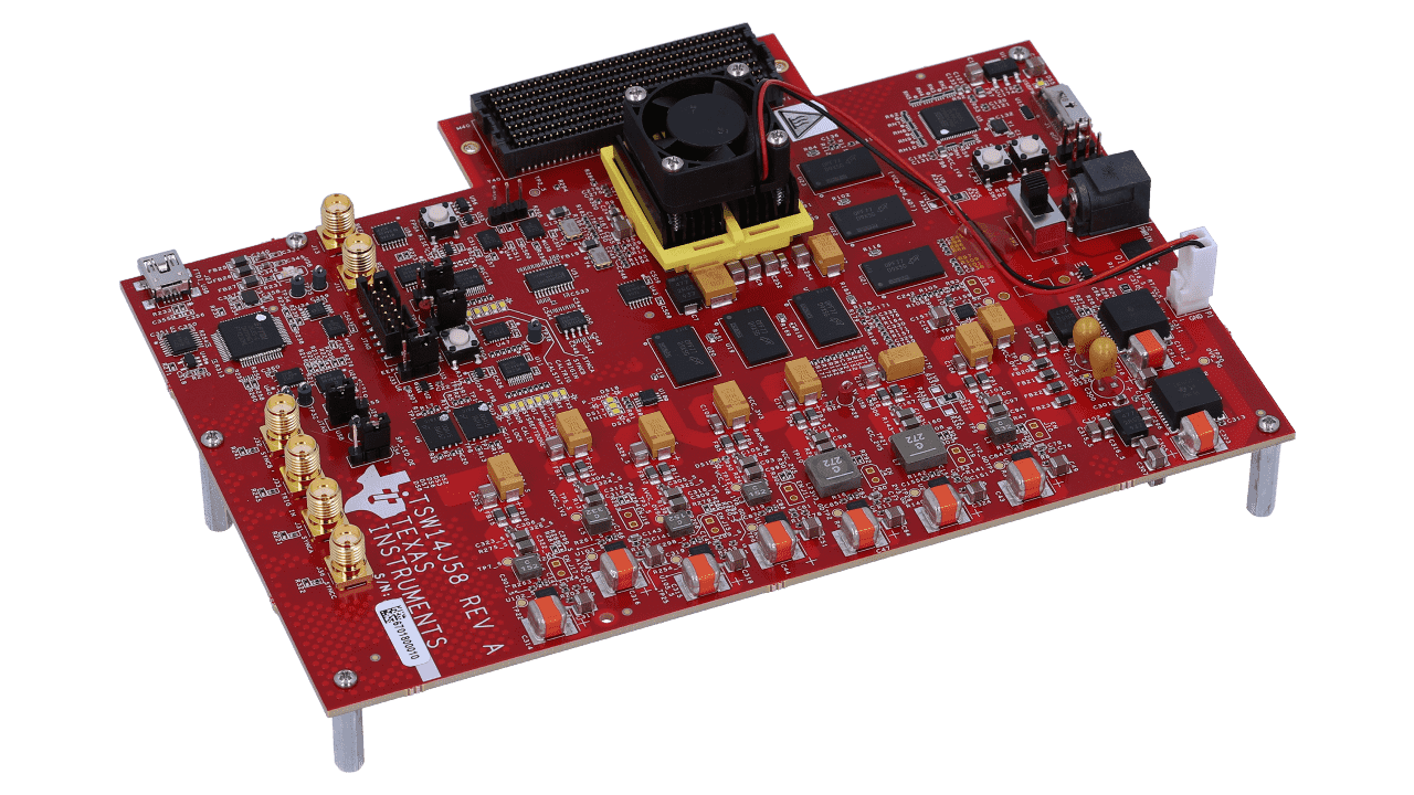 TSW14J58EVM 16个 JESD204B/C通道数据转换器采集/图形发生器-图0