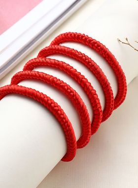 本命年手链金刚结红绳情侣款金刚结红绳礼物情侣红色手链