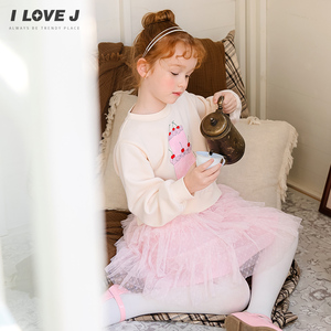 【ILOVEJ】网纱蛋糕洋气连衣裙