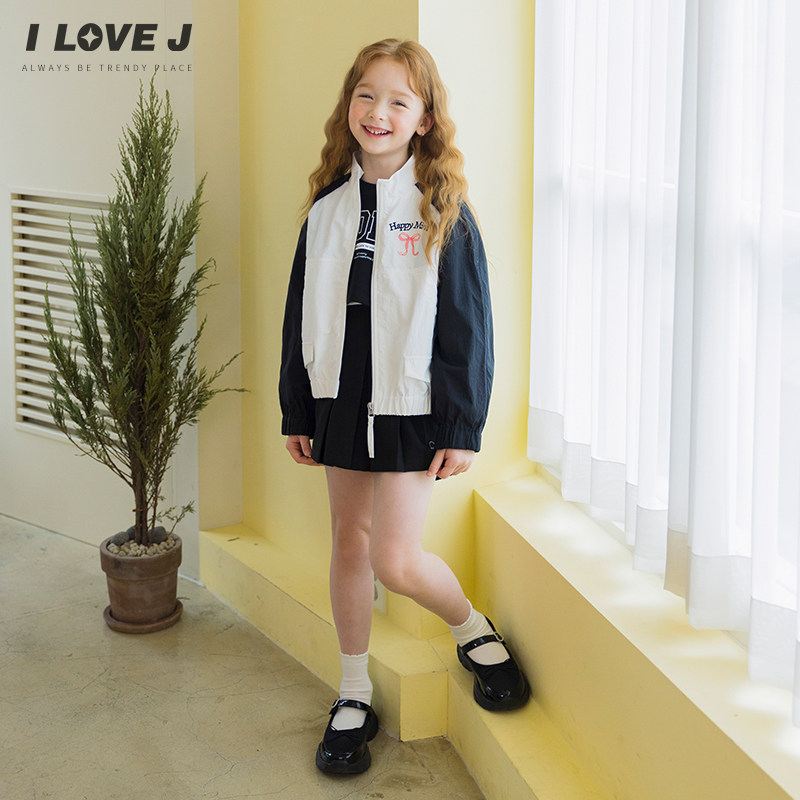 ILOVEJ韩国童装2026春季女童防风衣外套速干蝴蝶结上衣/JXSOU11,淘宝优惠券,粉丝福利购,淘宝优惠卷