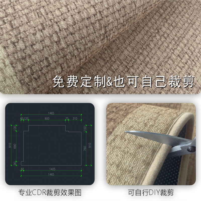 纯色入户门地垫客厅卧室轻奢高级大门口地毯门垫进门玄关脚垫家用