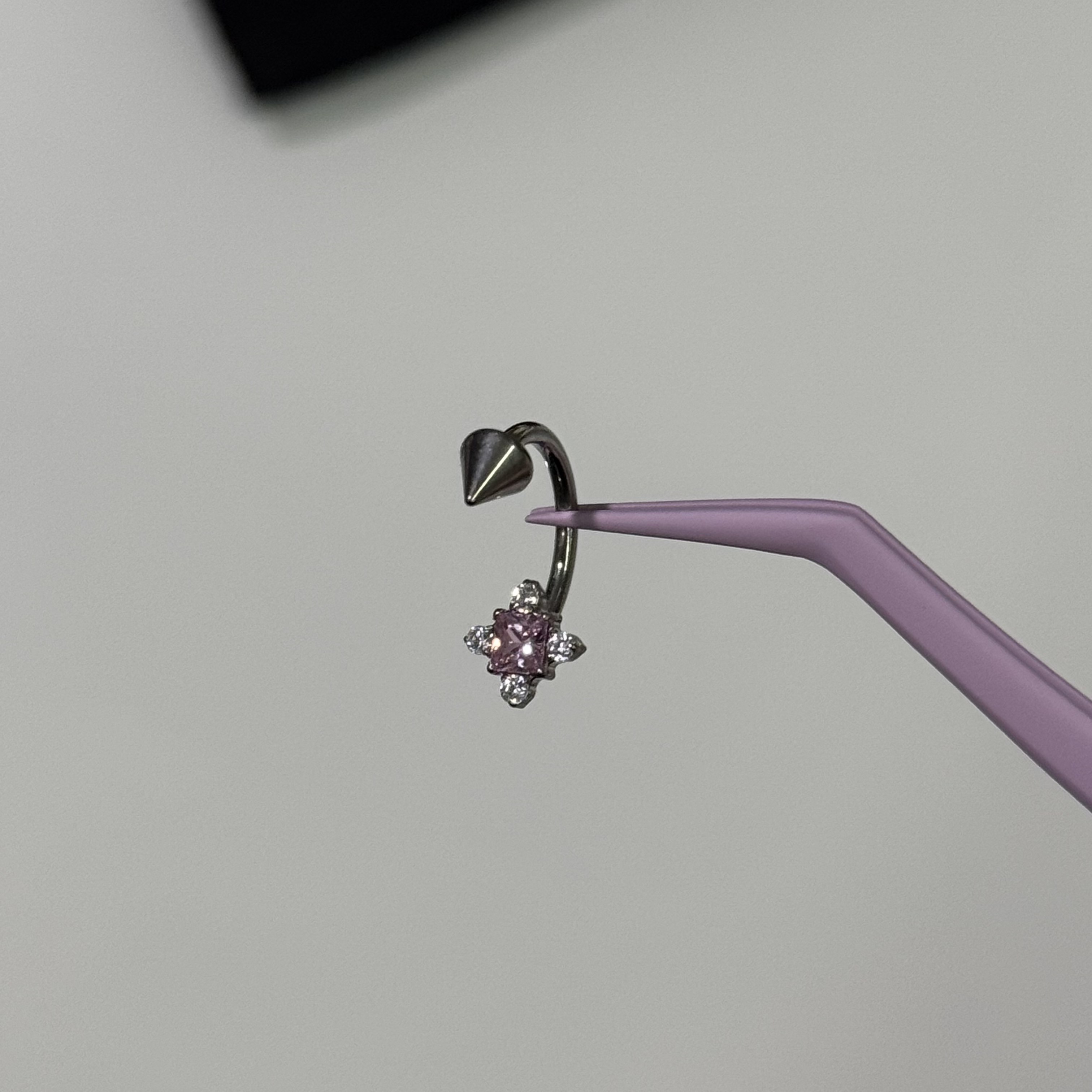 唇环钛合金马蹄环耳骨环耳环M0.9牙口内螺旋CZQY 10091,淘宝优惠券,粉丝福利购,淘宝优惠卷