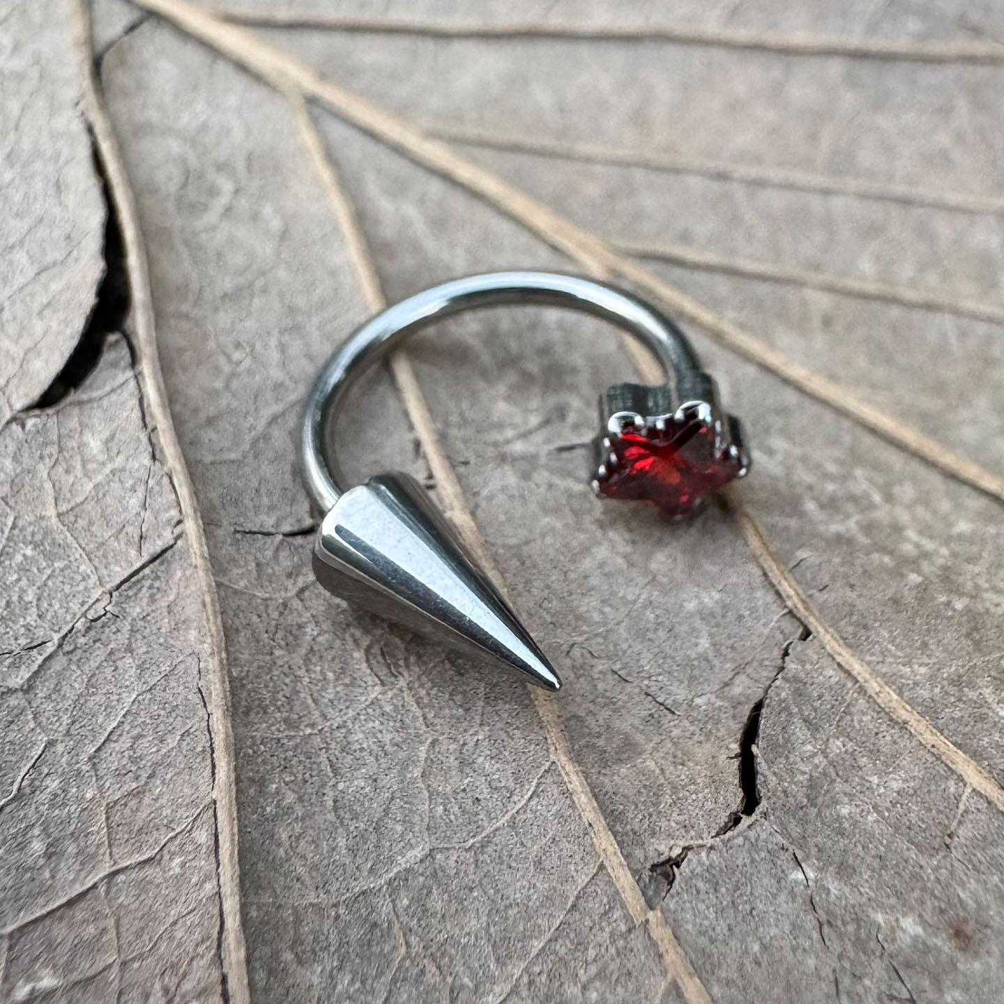 唇环钛合金马蹄环耳骨环耳环M0.9牙口内螺旋CZQY 100183,淘宝优惠券,粉丝福利购,淘宝优惠卷