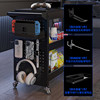 Under-table storage trolley storage shelf hole plate storage