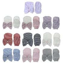 Infant Baby Hospital Cap Mittens Set Gloves for Boys
