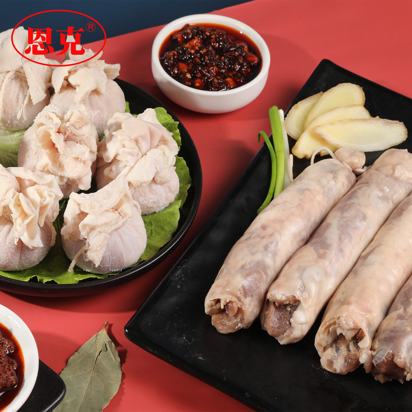 恩克肚包肉羊肉肠内蒙古特产肚包肉锡林郭勒羊新鲜羊肉肠10斤装
