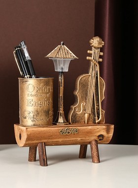 速发创意复友欧式小灯朋灯笔筒桌面床头摆件送老师夜古闺蜜圣诞节