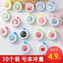 Children mosquito repellent buckle bracelet Divine Instrumental Baby for mosquito Girls Special Indoor Outdoor Cartoon Plant Essential Oils