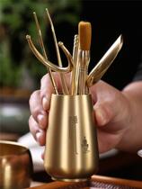 Tea clips Gongfu tea furniture accessories Tea Road suit Tea Tea Tool Tea Tea Tea Cup Tweezers Wood Tea Clip