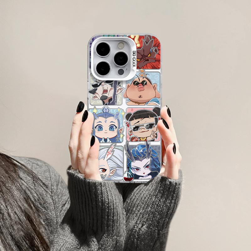 Q版哪吒合集手机壳适用苹果15promax敖光iphone16哪吒mate60pro敖丙k80申公豹14小米13华为pura70魔童闹海12