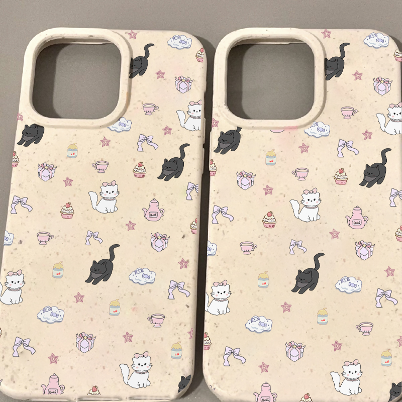 满屏小动物合集适用iPhone14promax手机壳可爱苹果15Pro大孔软壳13防摔12Pro女款11防摔xsmax女款xr小麦壳78p - 图1