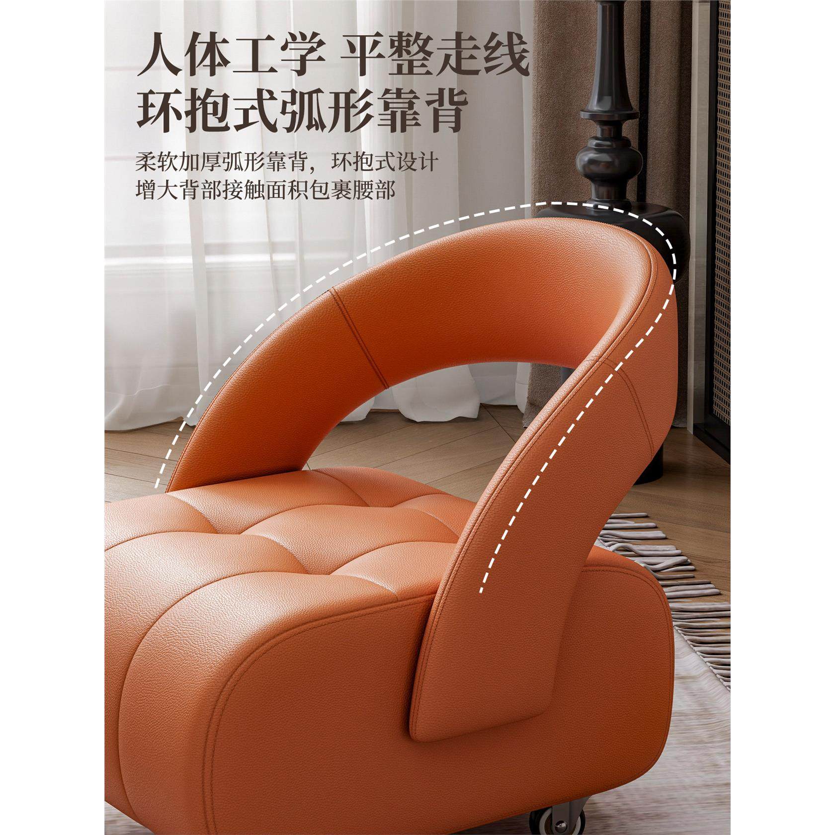 高级感滑轮静音小板凳沙发凳靠背家用小凳子椅子意大利万向轮客厅,淘宝优惠券,粉丝福利购,淘宝优惠卷