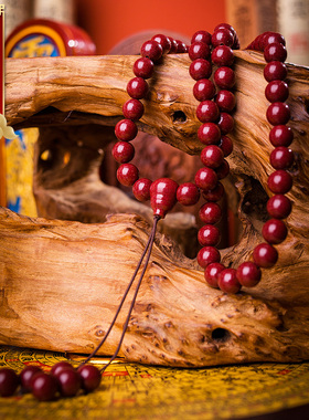 官方旗舰店高含量朱砂雄黄108颗