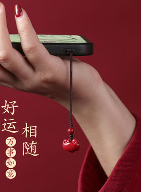 官方旗舰店朱砂如意吊坠