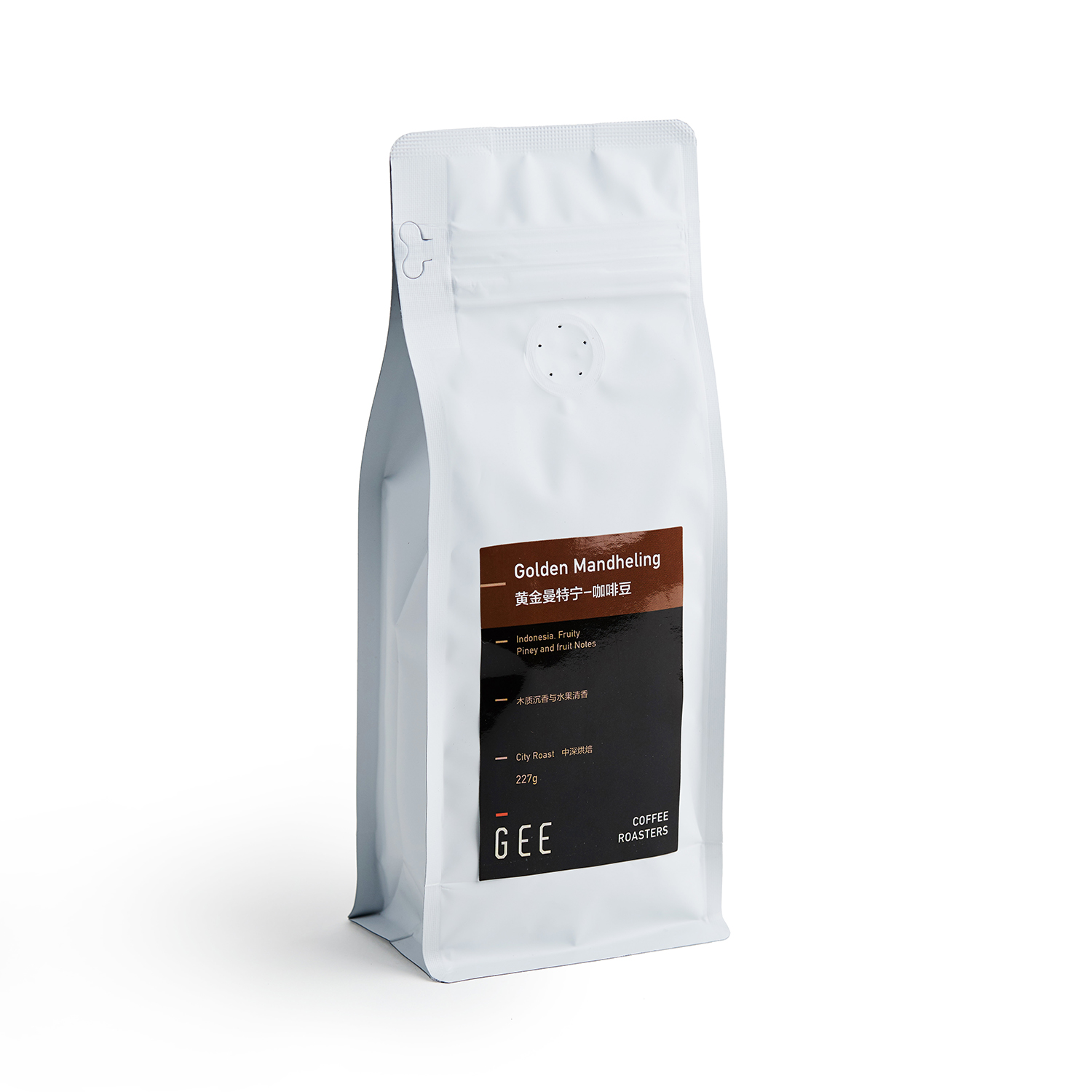 GEE咖啡黄金曼特宁印尼苏门答腊精品单品手冲深烘醇厚咖啡豆227g - 图3