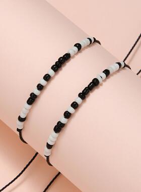 2022 New 6pcs/set Lucky Turkish Evil Eye Braided Bracelet