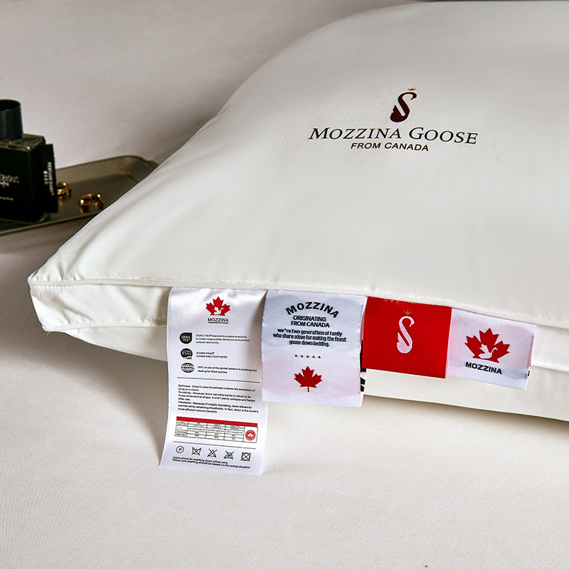 德国亚朵五星级酒店95白鹅绒枕头护颈羽绒枕芯家用助眠学生枕成人,淘宝优惠券,粉丝福利购,淘宝优惠卷