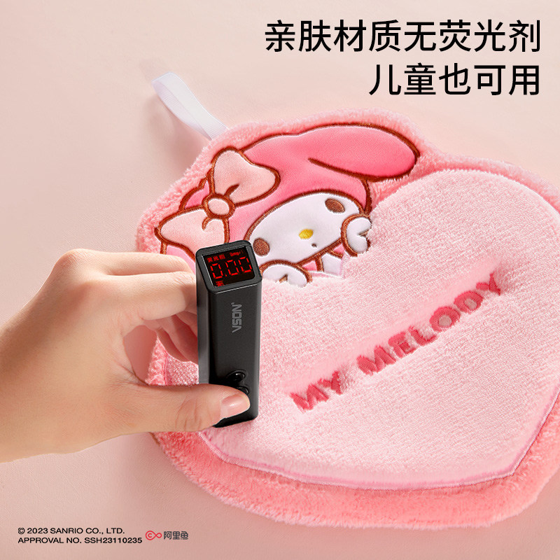 三丽鸥厨房擦手巾可爱毛巾挂式超强吸水加厚方巾儿童抹手布抹布,淘宝优惠券,粉丝福利购,淘宝优惠卷