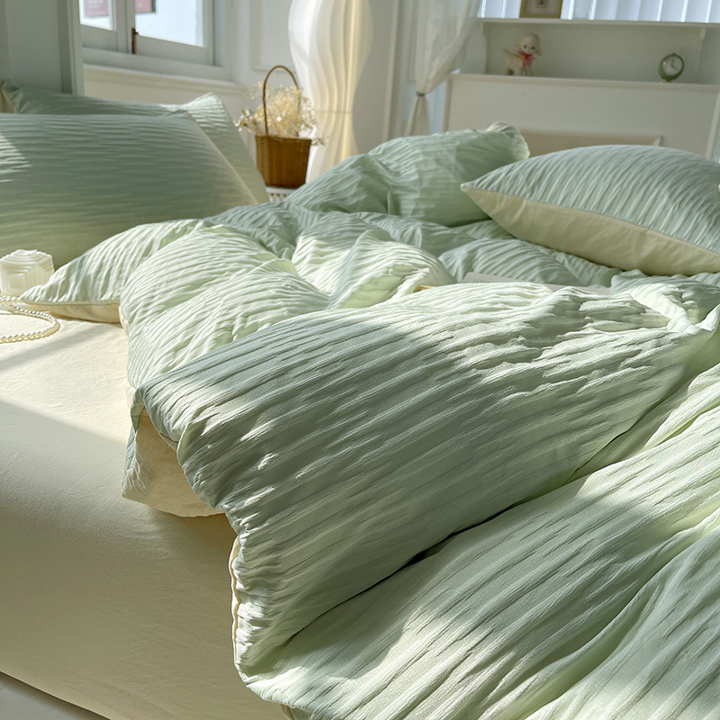纯棉被套单件全棉被单150x200x230cm双人床单被罩宿舍单人1.5米 - 图0