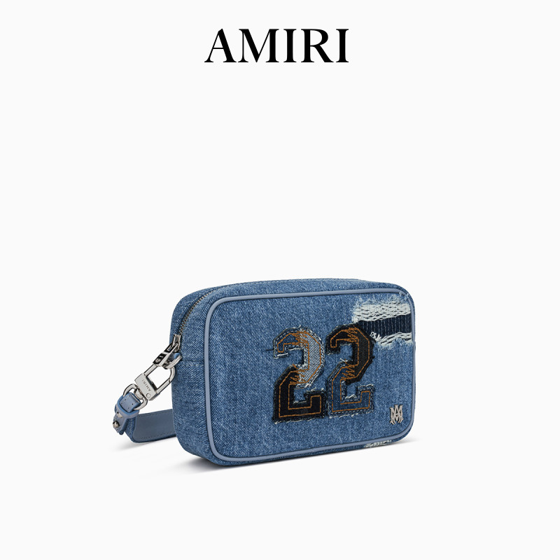 AMIRI 早秋男士 个性拼贴设计小方包,淘宝优惠券,粉丝福利购,淘宝优惠卷