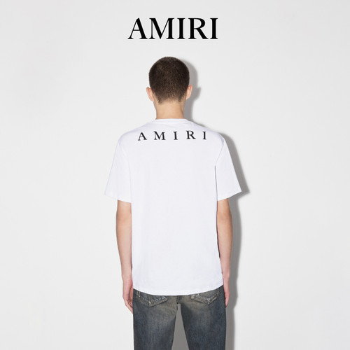 AMIRI 早春男装系列 LOGO印花T恤 - 图1