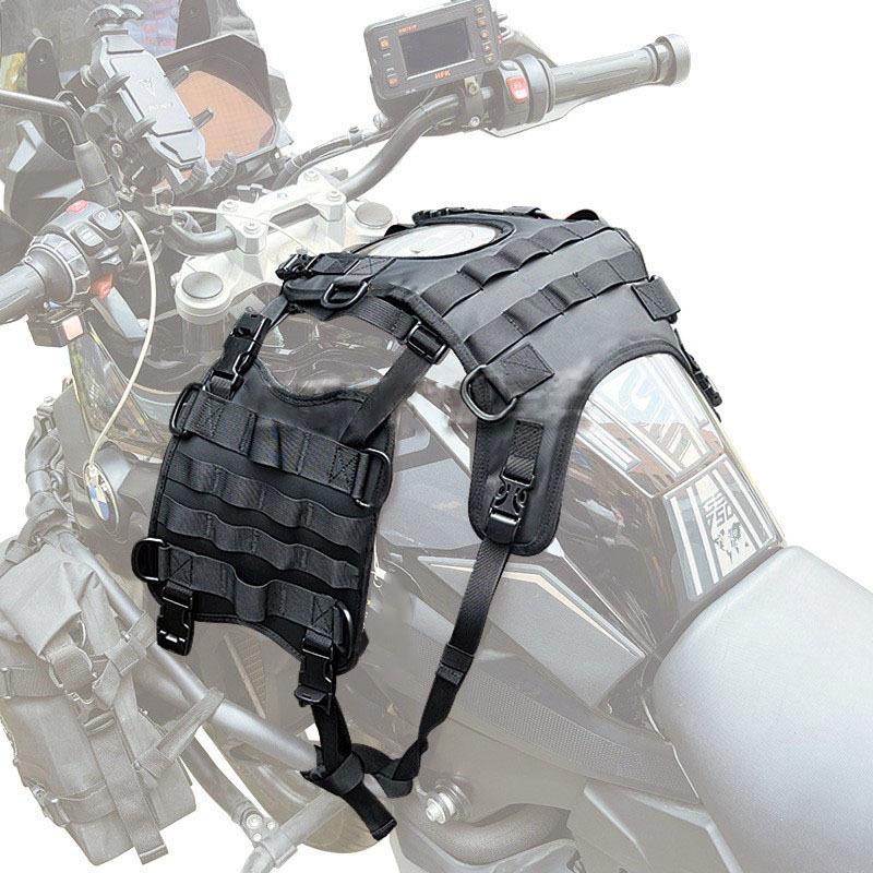 摩托车放东西神器摩托车油箱包挂载底座侧边后座包挂载马甲装备 - 图3