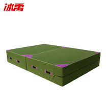 Ice Yu BYrl-12 cavernous playground Jumping High Up Supine Air Turning Protection Cushion Fold 1 m * 2 m * 10 cm (