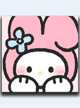 数字油画diy手工填色儿童装饰画