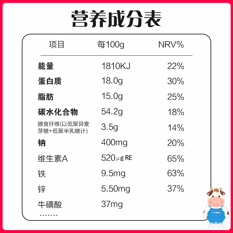 三元爱益高钙奶粉700g成人学生无蔗糖全家营养钙铁锌配方奶粉 - 图2