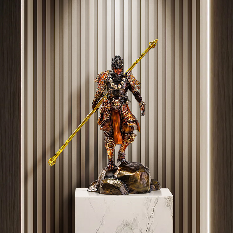 黑神话悟空手办摆件游戏周边美猴王桌面装饰客厅斗战胜佛公仔模型