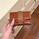 Korean women's small wallet, coin purse, women's card holder, all-in-one, light and compact storage bag, card holder, student wallet, high-end