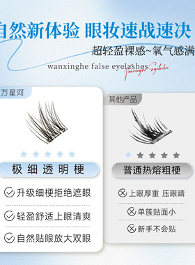 万星河小苍兰假睫毛自然大容量