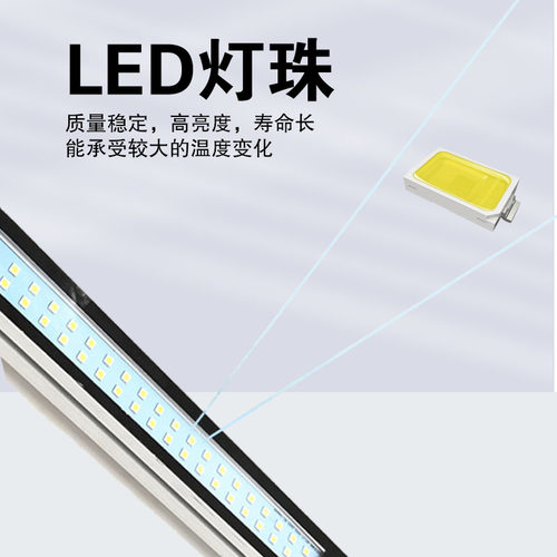 金属LED机床工作灯防水防油烟荧光数控钢化灯节能防爆CNC加工中心 - 图0