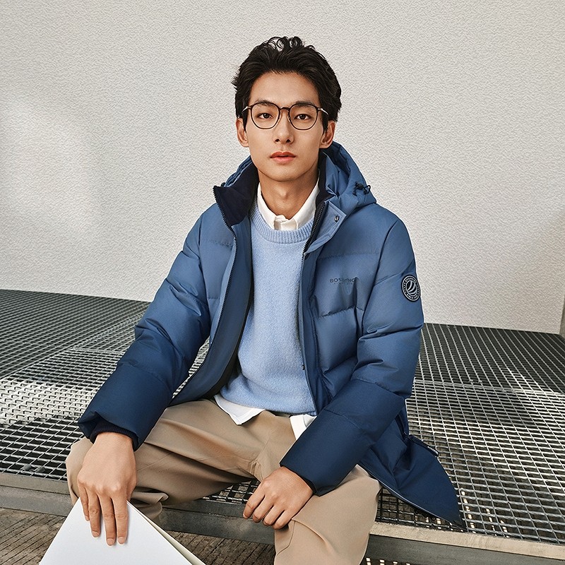 波司登2025冬季新款90绒保暖百搭连帽短款户外羽绒服女男外套宽松