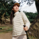 Spare ribs down jacket outdoor 90 goose down lightweight and slimming