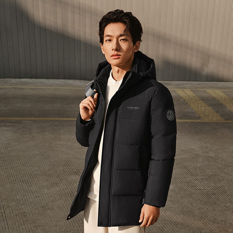 波司登2025冬季新款90绒保暖百搭连帽短款户外羽绒服女男外套宽松