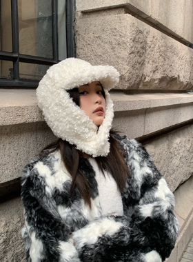 逛街雷锋帽女保暖护耳休闲冬季