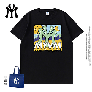 MYVM正品夏季情侣纯棉潮流T恤男女同款