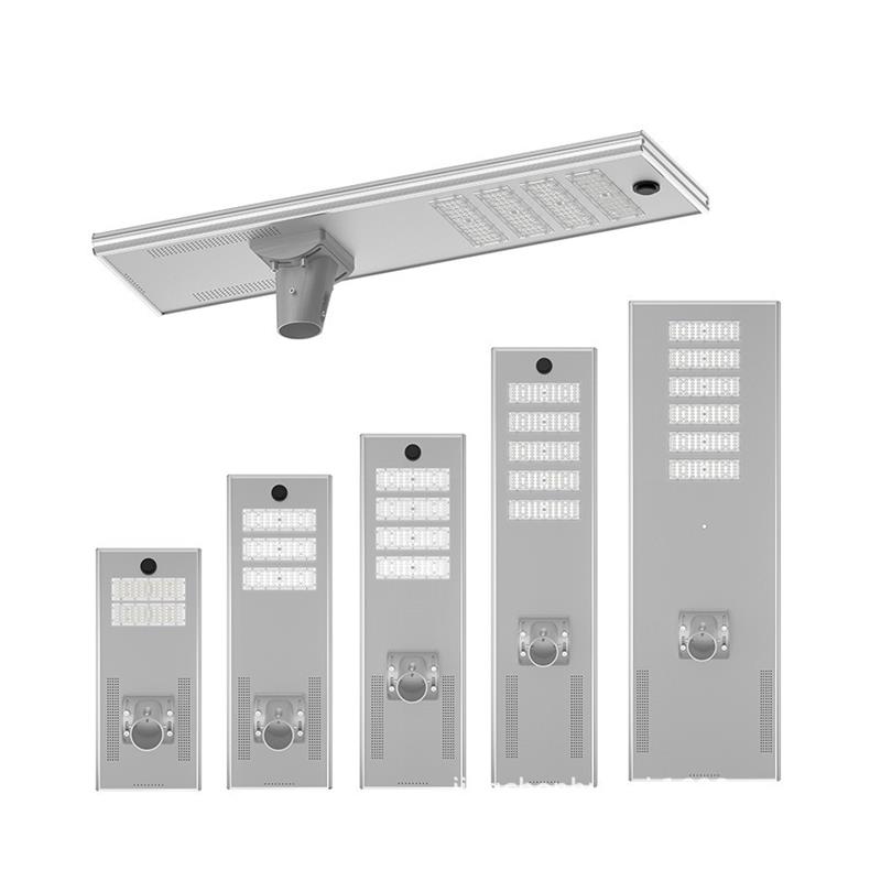 跨境太阳能一体化路灯高亮防水感应户外庭院灯铝型材太阳能道路灯 - 图3