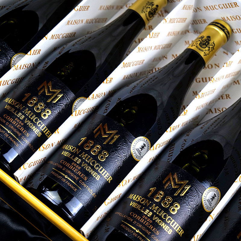 法国原瓶原装进口AOC级干红葡萄酒750ml商务宴请送礼体面_虎窝淘