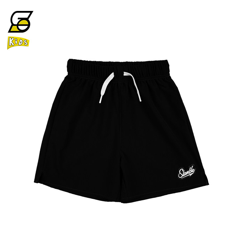 SLAMBLE儿童运动短裤透气速干篮球中裤跑步健身五分裤夏季新款,淘宝优惠券,粉丝福利购,淘宝优惠卷