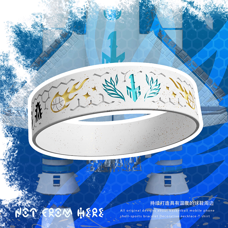 SAMPLE样品 三球未知宇宙系列手环 鲍尔黄蜂1号篮球运动周边礼物 - 图0