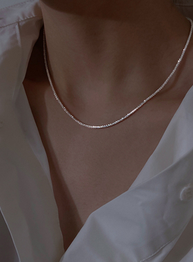 Yooper正品纯银满天星女闪亮项链