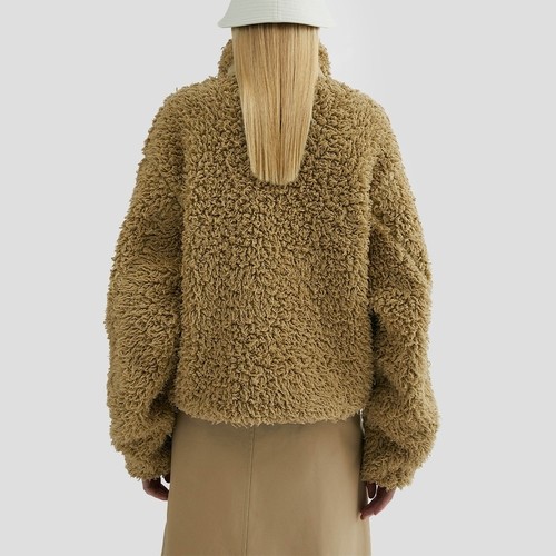 【甄选折扣】JIL SANDER+ 2025新品女士 拉链棉质秋冬外套 - 图3