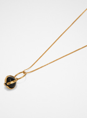 【秋冬新品】JIL SANDER新品女士黄铜项链