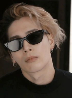 王嘉尔同款GM墨镜男士百搭夏季防晒防紫外线网红拍照方形太阳眼镜